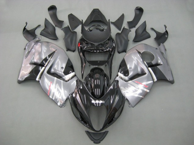1996-2007 Suzuki GSXR 1300 Hayabusa Motorcycle Fairings - Grey Black Hayabusa Canada Websites
