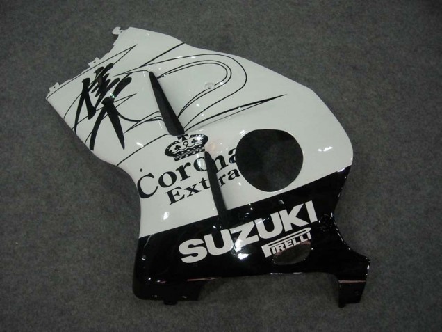 1996-2007 Suzuki GSXR 1300 Hayabusa Motorcycle Fairings - White Black Corona Canada Websites