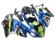 1996-2007 Suzuki GSXR 1300 Hayabusa Motorcycle Fairings - Blue Green Shark 46 Canada Websites