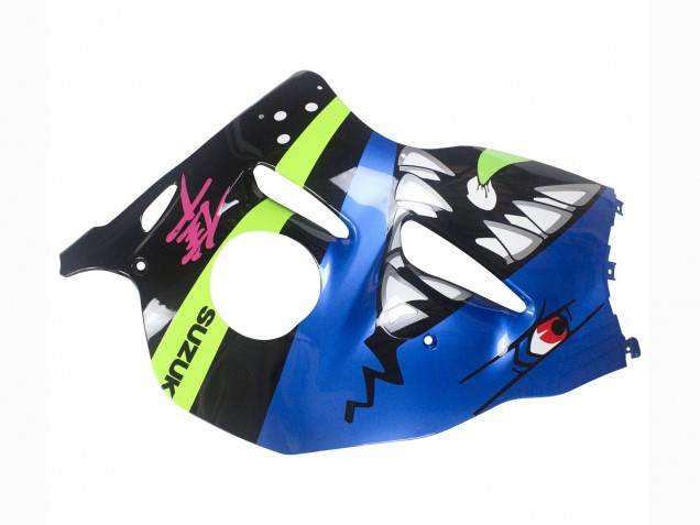 1996-2007 Suzuki GSXR 1300 Hayabusa Motorcycle Fairings - Blue Green Shark 46 Canada Websites