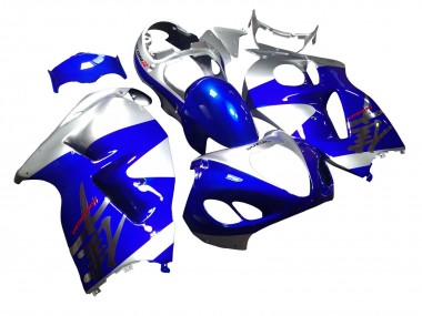 1996-2007 Suzuki GSXR 1300 Hayabusa Motorcycle Fairings - Blue Silver Hayabusa Canada Websites
