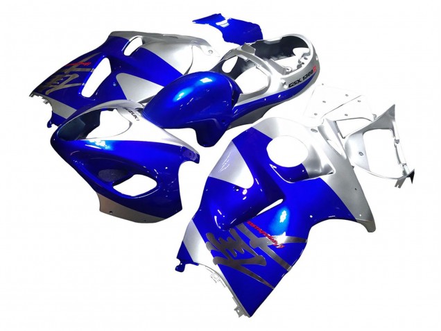 1996-2007 Suzuki GSXR 1300 Hayabusa Motorcycle Fairings - Blue Silver Hayabusa Canada Websites