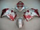 1996-2007 Suzuki GSXR 1300 Hayabusa Motorcycle Fairings - Silver Red Hayabusa Canada Websites