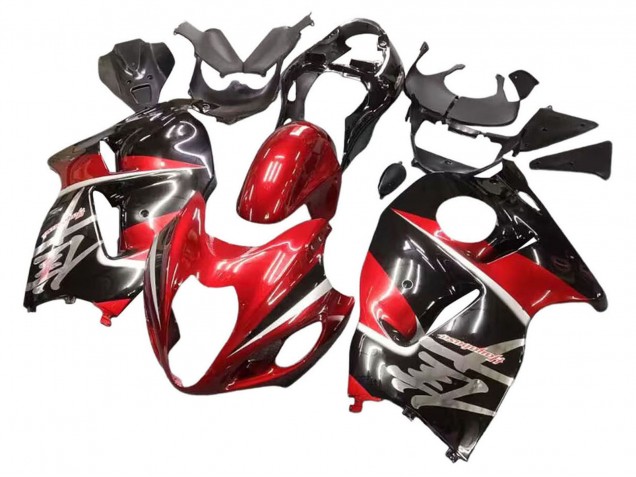 1996-2007 Suzuki GSXR 1300 Hayabusa Motorcycle Fairings - Red Glossy Black Hayabusa Canada Websites