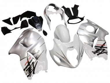 1996-2007 Suzuki GSXR 1300 Hayabusa Motorcycle Fairings - White Silver Hayabusa Canada Websites