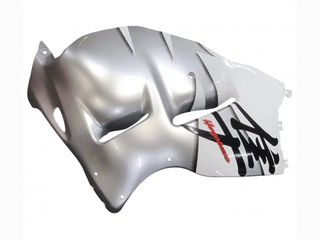 1996-2007 Suzuki GSXR 1300 Hayabusa Motorcycle Fairings - White Silver Hayabusa Canada Websites
