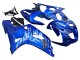2001-2003 Suzuki GSXR 600 / GSXR 750 Motorcycle Fairings - Blue with White Flame Canada Websites