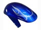 2001-2003 Suzuki GSXR 600 / GSXR 750 Motorcycle Fairings - Blue with White Flame Canada Websites