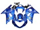 2001-2003 Suzuki GSXR 600 / GSXR 750 Motorcycle Fairings - Blue with White Flame Canada Websites