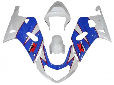 2001-2003 Suzuki GSXR 600 / GSXR 750 Motorcycle Fairings - White Blue Red Canada Websites