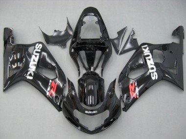 2001-2003 Suzuki GSXR 600 / GSXR 750 Motorcycle Fairings - Glossy Black Red White Canada Websites