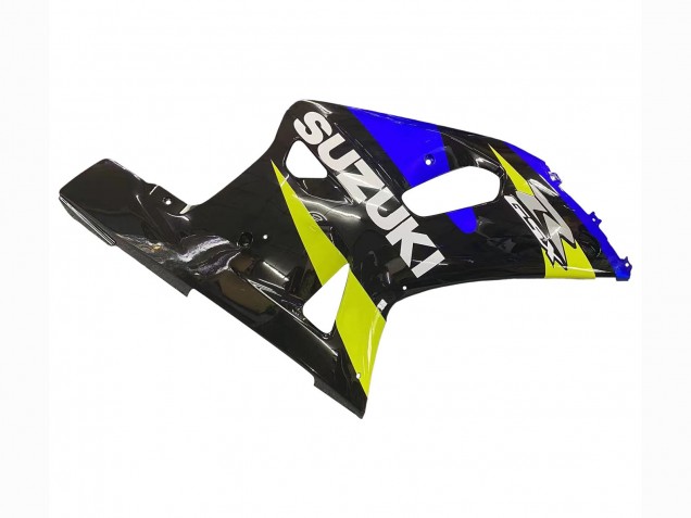 2001-2003 Suzuki GSXR 600 / GSXR 750 Motorcycle Fairings - Blue Yellow Glossy Black Canada Websites
