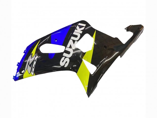 2001-2003 Suzuki GSXR 600 / GSXR 750 Motorcycle Fairings - Blue Yellow Glossy Black Canada Websites
