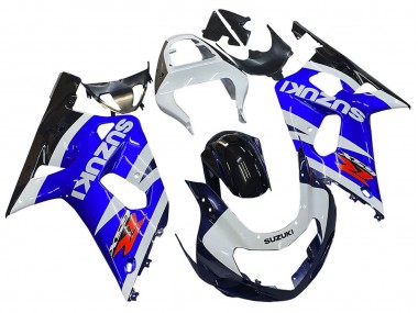2001-2003 Suzuki GSXR 600 / GSXR 750 Motorcycle Fairings - Blue White Glossy Black Red Canada Websites