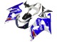 2001-2003 Suzuki GSXR 600 / GSXR 750 Motorcycle Fairing - White Blue Glossy Black Red Canada Websites