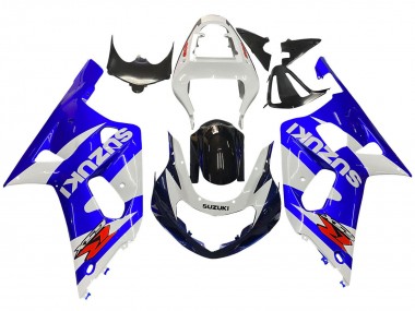 2001-2003 Suzuki GSXR 600 / GSXR 750 Motorcycle Fairing - White Blue Glossy Black Red Canada Websites
