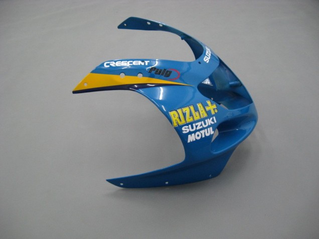 2001-2003 Suzuki GSXR 600 / GSXR 750 Motorcycle Fairings - Blue Yellow Black Motul Rizla Canada Websites