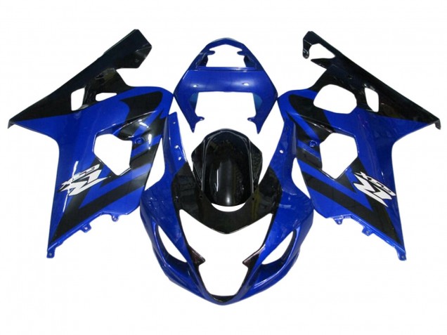 2004-2005 Suzuki GSXR 600 / GSXR 750 Motorcycle Fairing Kits - Blue Black Canada Websites