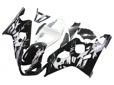 2004-2005 Suzuki GSXR 600 / GSXR 750 Motorcycle Fairing - White Black Canada Websites