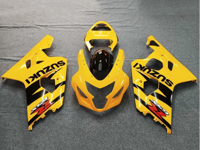 2004-2005 Suzuki GSXR 600 / GSXR 750 Motorcycle Fairings - Yellow Black Canada Websites