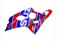 2004-2005 Suzuki GSXR 600 / GSXR 750 Motorcycle Fairings - Blue Red Black Motul Dunlop Canada Websites