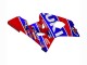 2004-2005 Suzuki GSXR 600 / GSXR 750 Motorcycle Fairings - Blue Red Black Motul Dunlop Canada Websites