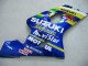 2004-2005 Suzuki GSXR 600 / GSXR 750 Motorcycle Fairings - Blue White Yellow Green Telefonica Motul MoviStar Canada Websites