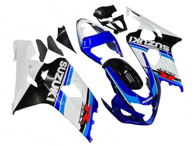 2004-2005 Suzuki GSXR 600 / GSXR 750 Motorcycle Fairing - White Blue Black Red Canada Websites