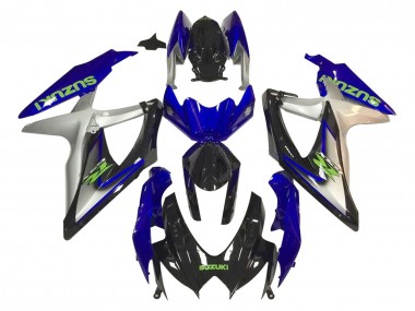 2006-2007 Suzuki GSXR 600 / GSXR 750 Motorcycle Fairings - Silver Blue Glossy Black Green Canada Websites