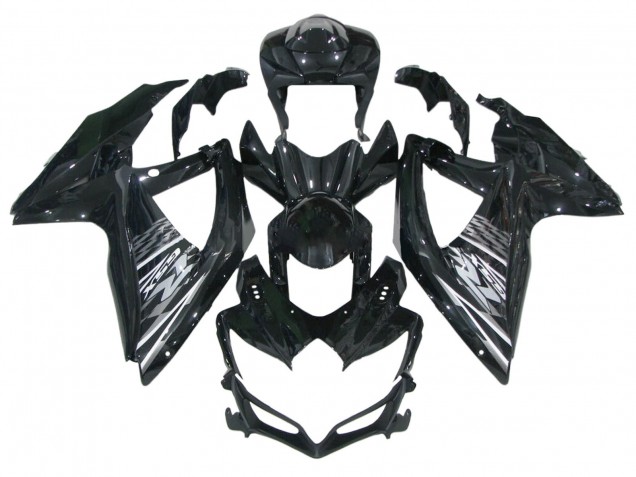 2006-2007 Suzuki GSXR 600 / GSXR 750 Motorcycle Fairings - Glossy Black Grey White Canada Websites