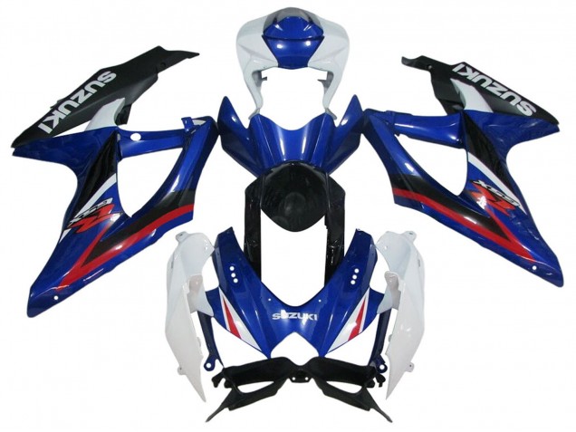 2006-2007 Suzuki GSXR 600 / GSXR 750 Motorcycle Fairings - White Blue Red Black Canada Websites