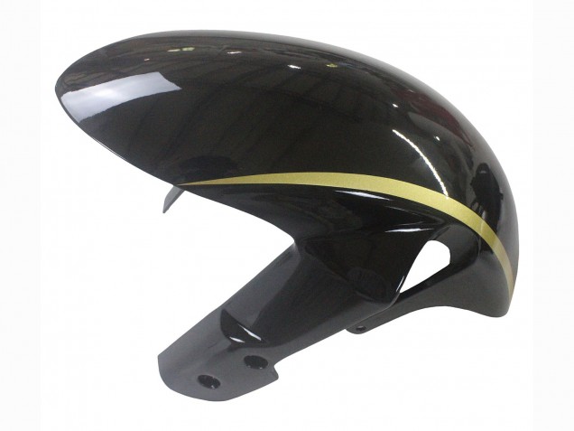 2006-2007 Suzuki GSXR 600 / GSXR 750 Motorcycle Fairings - Glossy Black Gold Stripe Canada Websites