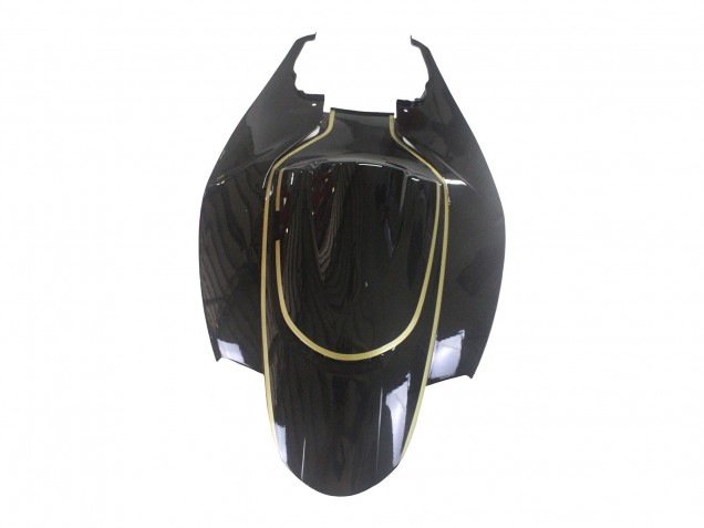 2006-2007 Suzuki GSXR 600 / GSXR 750 Motorcycle Fairings - Glossy Black Gold Stripe Canada Websites