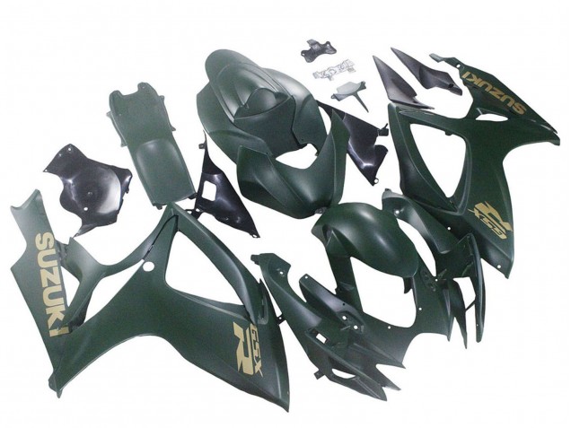 2006-2007 Suzuki GSXR 600 / GSXR 750 Motorcycle Fairings - Matte Army Green Canada Websites