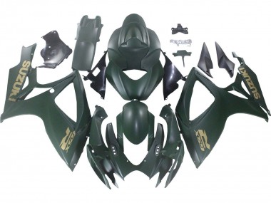 2006-2007 Suzuki GSXR 600 / GSXR 750 Motorcycle Fairings - Matte Army Green Canada Websites