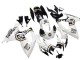 2006-2007 Suzuki GSXR 600 / GSXR 750 Motorcycle Fairings - White Black Lucky Strike Motul Canada Websites