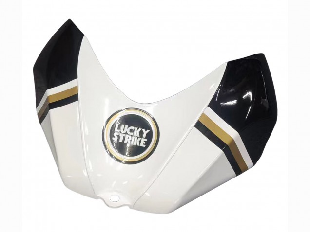 2006-2007 Suzuki GSXR 600 / GSXR 750 Motorcycle Fairings - White Black Lucky Strike Motul Canada Websites