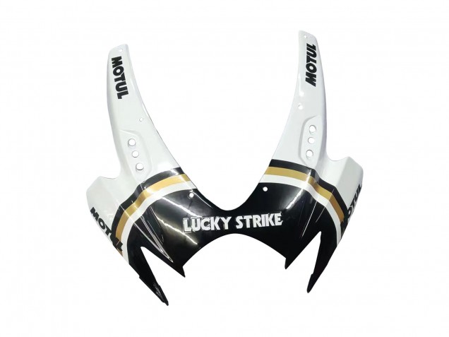 2006-2007 Suzuki GSXR 600 / GSXR 750 Motorcycle Fairings - White Black Lucky Strike Motul Canada Websites