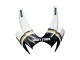 2006-2007 Suzuki GSXR 600 / GSXR 750 Motorcycle Fairings - White Black Lucky Strike Motul Canada Websites
