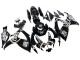 2006-2007 Suzuki GSXR 600 / GSXR 750 Motorcycle Fairings - Glossy Black White Motul Lucky Strike Canada Websites
