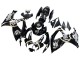 2006-2007 Suzuki GSXR 600 / GSXR 750 Motorcycle Fairings - Glossy Black White Motul Lucky Strike Canada Websites