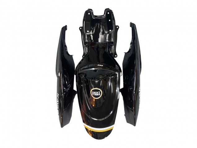 2006-2007 Suzuki GSXR 600 / GSXR 750 Motorcycle Fairings - Glossy Black White Motul Lucky Strike Canada Websites