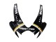 2006-2007 Suzuki GSXR 600 / GSXR 750 Motorcycle Fairings - Glossy Black White Motul Lucky Strike Canada Websites