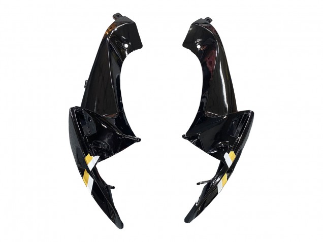 2006-2007 Suzuki GSXR 600 / GSXR 750 Motorcycle Fairings - Glossy Black White Motul Lucky Strike Canada Websites