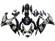 2006-2007 Suzuki GSXR 600 / GSXR 750 Motorcycle Fairings - Glossy Black White Motul Lucky Strike Canada Websites