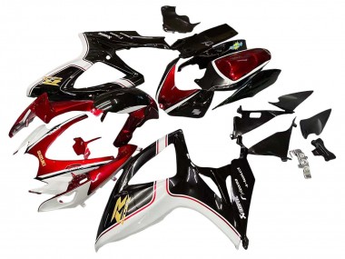 2006-2007 Suzuki GSXR 600 / GSXR 750 Motorcycle Fairings - Red White Black Yellow Canada Websites