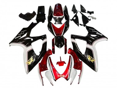 2006-2007 Suzuki GSXR 600 / GSXR 750 Motorcycle Fairings - Red White Black Yellow Canada Websites