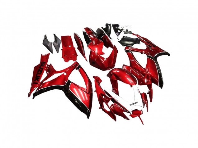 2006-2007 Suzuki GSXR 600 / GSXR 750 Motorcycle Fairings - Red Black Canada Websites