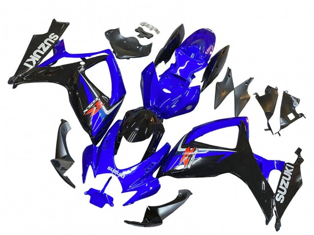 2006-2007 Suzuki GSXR 600 / GSXR 750 Motorcycle Fairings - Blue Black Red Canada Websites