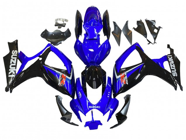 2006-2007 Suzuki GSXR 600 / GSXR 750 Motorcycle Fairings - Blue Black Red Canada Websites